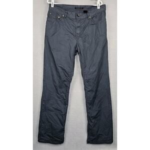 John Varvatos Men's Size 34x31 Blue Cotton Straight Leg Chino Pants